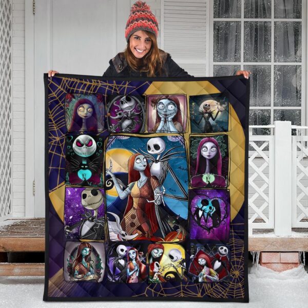 jack sally quilt blanket the nightmare before christmas blanket ius6n