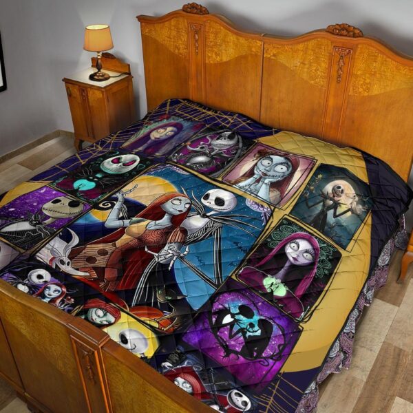 jack sally quilt blanket the nightmare before christmas blanket ok7bo