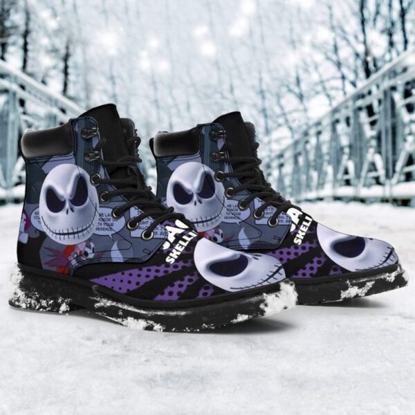 jack skellington all season boots nightmare before christmas shoes timbs boots tb105 pdibn