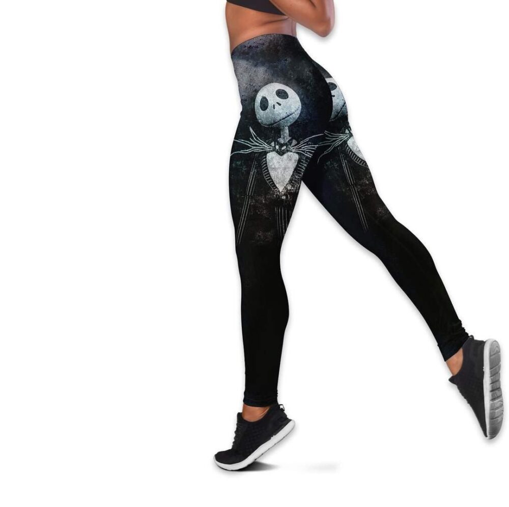 Jack Skellington Tank Top Legging Set Outfit | CTLJS15