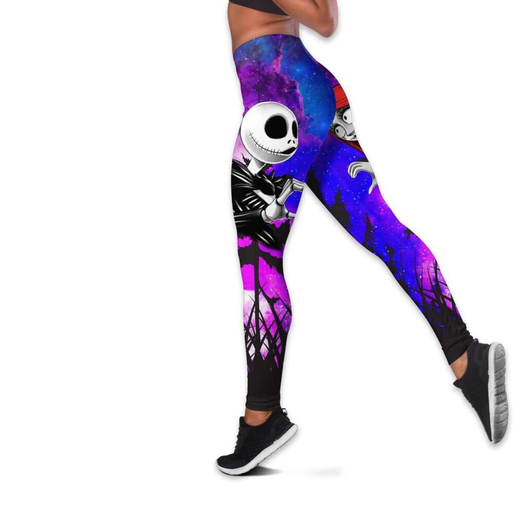 Jack Skellington Tank Top Legging Set Outfit | CTLJS39