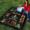 jagermeister is our wine quilt blanket funny gift idea 6t4pp