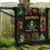 jagermeister is our wine quilt blanket funny gift idea axkwr