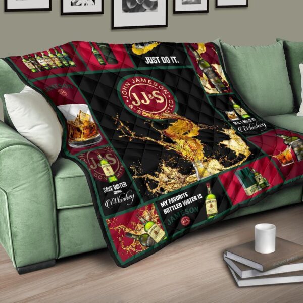 jameson irish quilt blanket all i need is whisky gift idea imto2