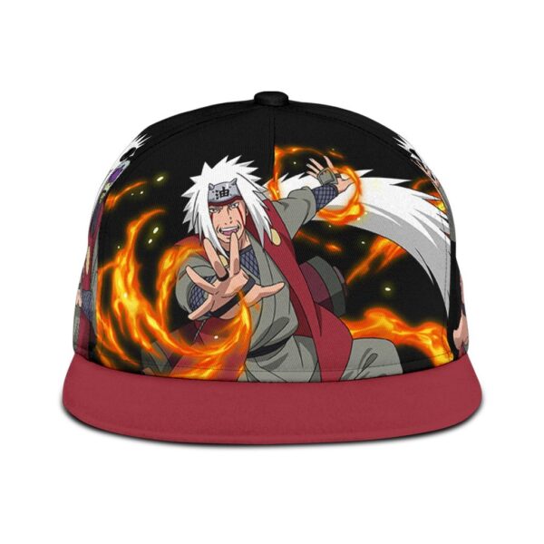 Jiraiya Snapback Hat Naruto Custom Anime Hat