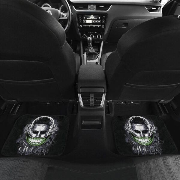 joker smile suicide squad car floor mats movie fan gift qqpdd