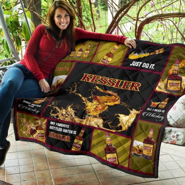 kessler quilt blanket all i need is whisky gift idea kwpx5