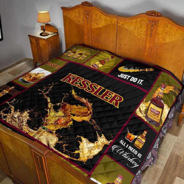 kessler quilt blanket all i need is whisky gift idea lutsu