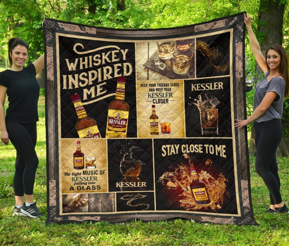 Kessler Quilt Blanket Whiskey Inspire Me Gift Idea