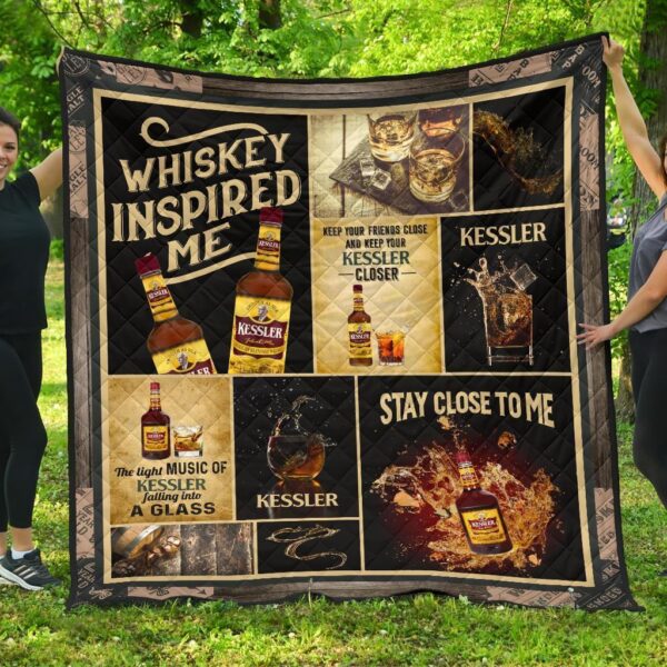 Kessler Quilt Blanket Whiskey Inspire Me Gift Idea