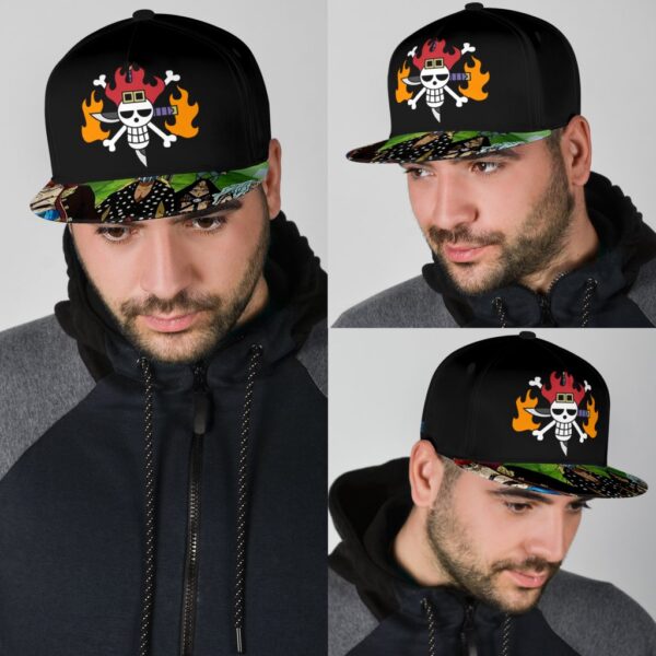 kid pirates snapback hat one piece anime fan gift 7zd1j