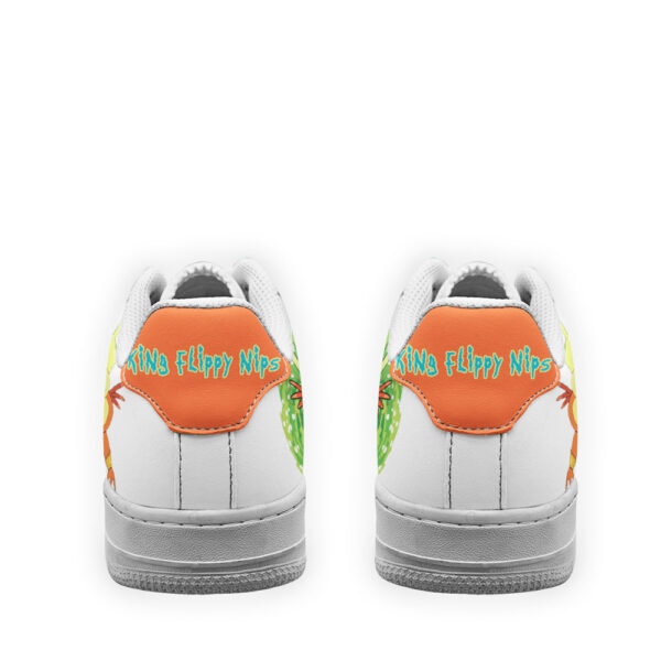 king flippy nips rick and morty custom sneakers yx1ty