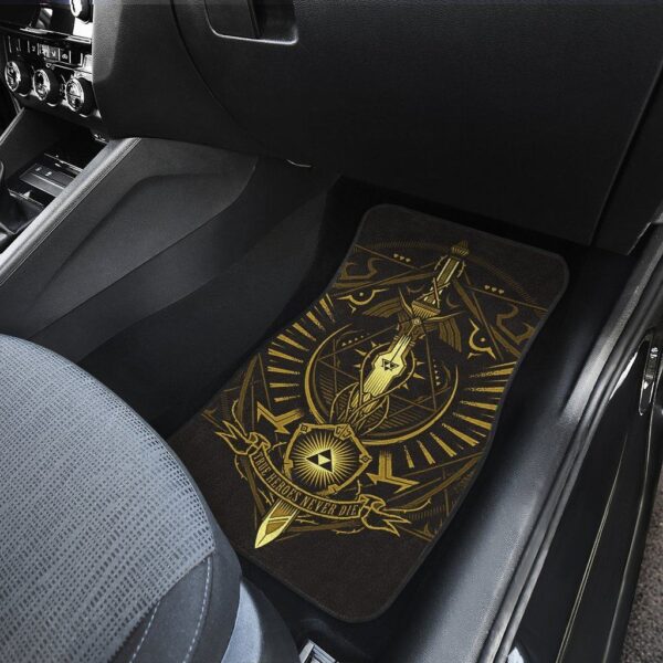 legend of zelda car floor mats true heroes never die cfmloz05 62fnc