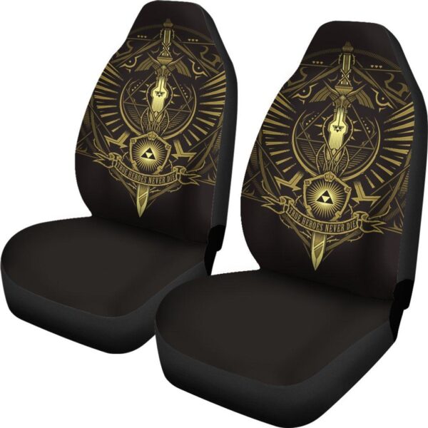 legend of zelda car seat covers true heroes never die seat covers lozcsc01 gnzbr