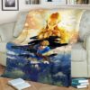 legend of zelda fleece blanket breath of the wild for bedding decor cuwrc