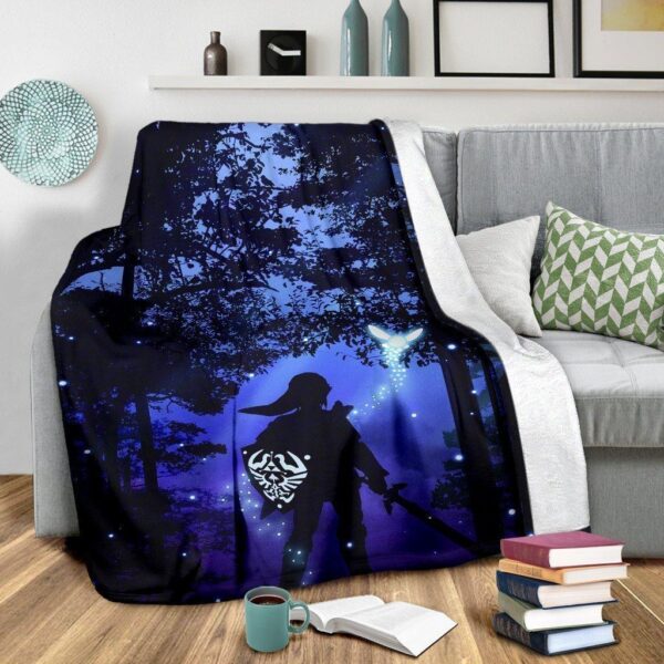 legend of zelda fleece blanket in the darkness x15oa