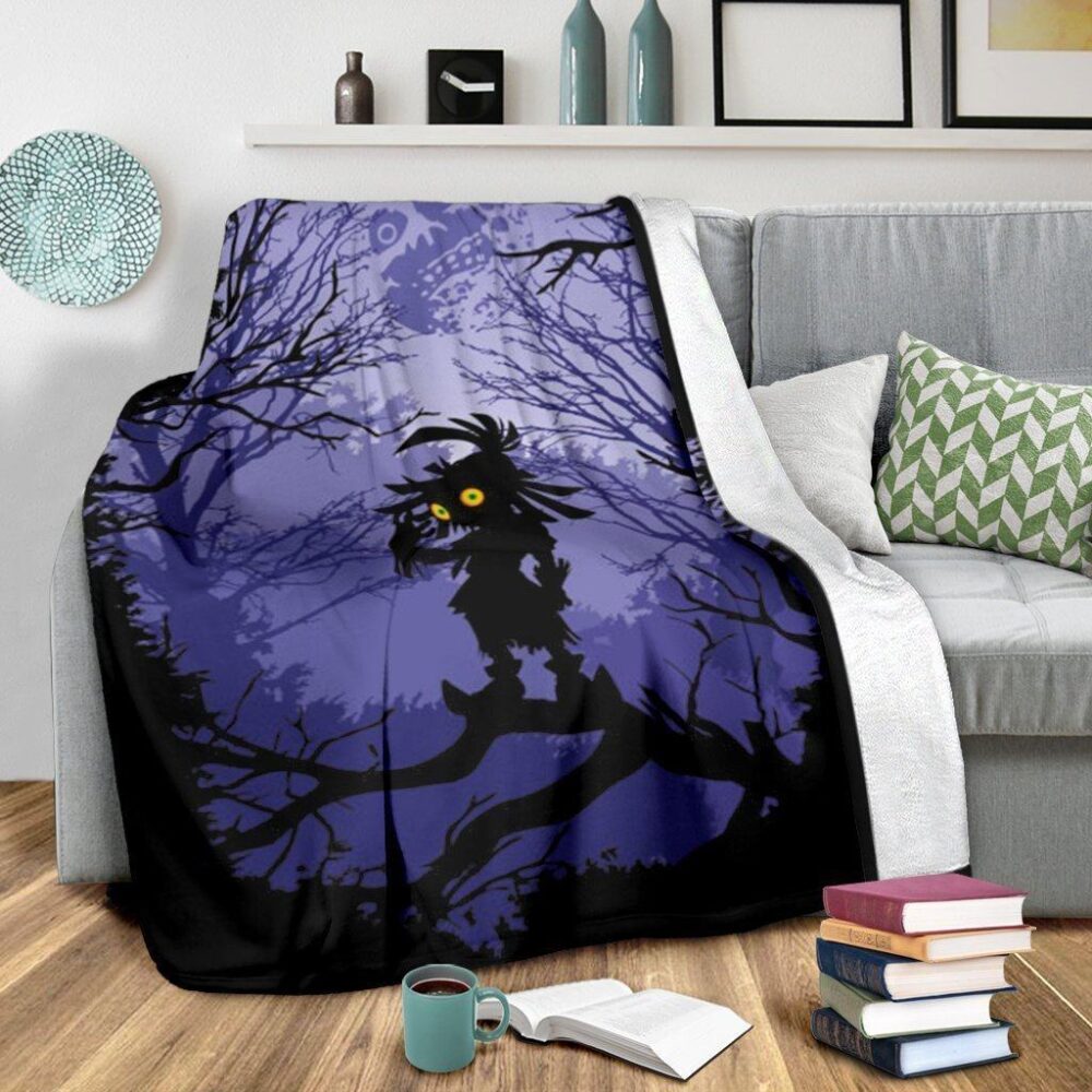 Legend Of Zelda Fleece Blanket Majora’s Mask Darkness