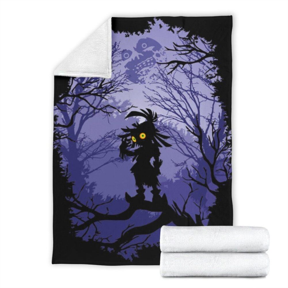 Legend Of Zelda Fleece Blanket Majora’s Mask Darkness