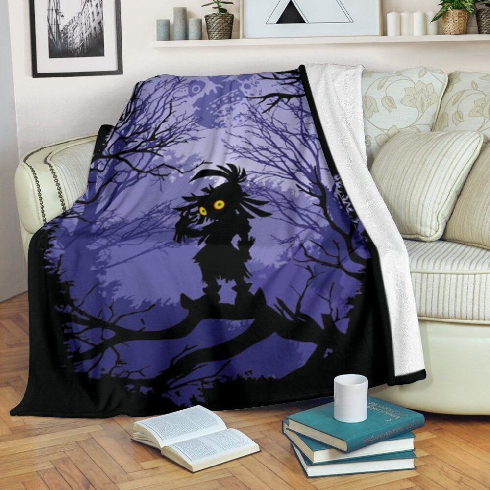 Legend Of Zelda Fleece Blanket Majora’s Mask Darkness