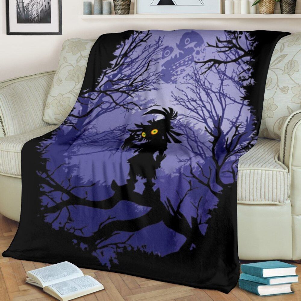 Legend Of Zelda Fleece Blanket Majora’s Mask Darkness