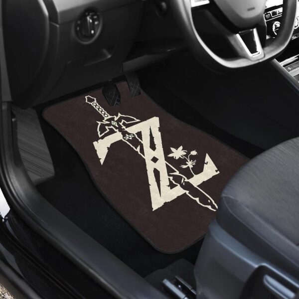 legend of zelda z sword logo car floot mats cfmloz09 3w9ig