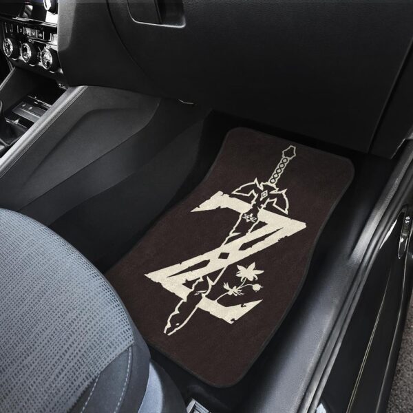 legend of zelda z sword logo car floot mats cfmloz09 fvc0a