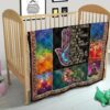 let no sadness come to this heart yoga quilt blanket gift idea jix7a
