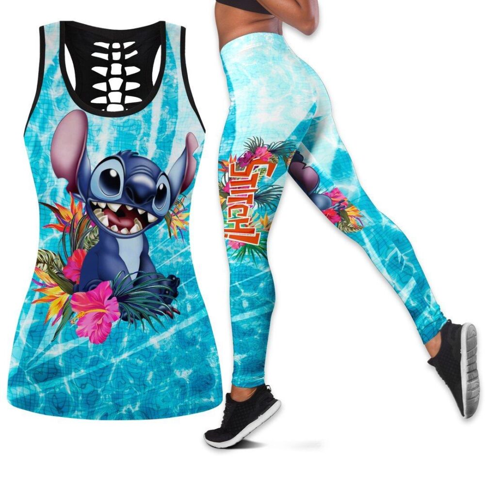 Lilo & Stitch Tank Top Legging Set Outfit | CTLLS01