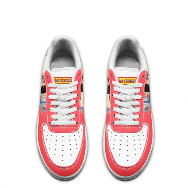 linda belcher bobs burger custom sneakers 174qc