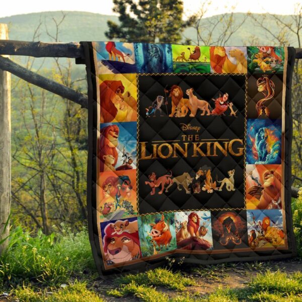 lion king quilt blanket for fan gift idea d2nnz