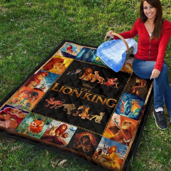 lion king quilt blanket for fan gift idea fr82i