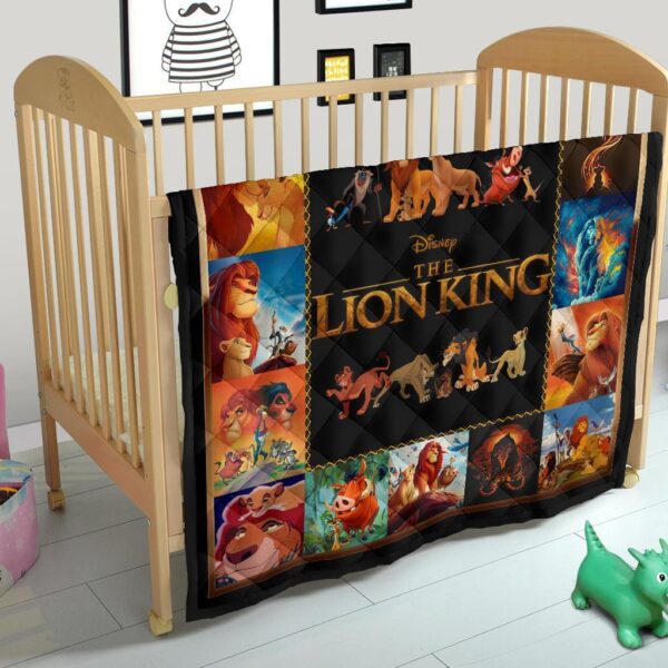 lion king quilt blanket for fan gift idea koozd