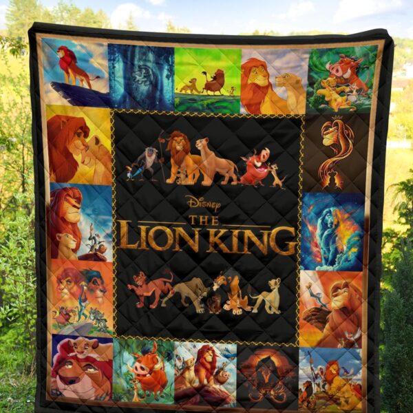 lion king quilt blanket for fan gift idea pjfht