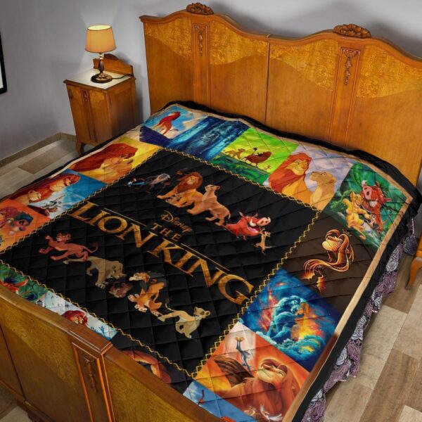 lion king quilt blanket for fan gift idea worgk