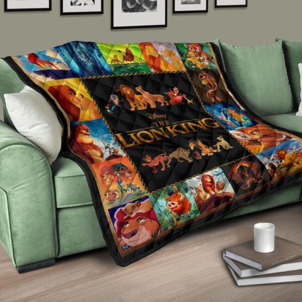 lion king quilt blanket for fan gift idea xy8ld