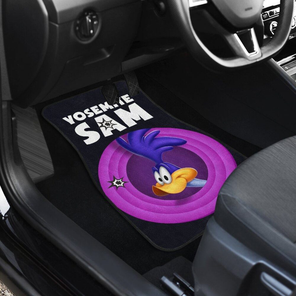 Looney Tunes Car Floor Mats World Of Mayhem Road Runner Face