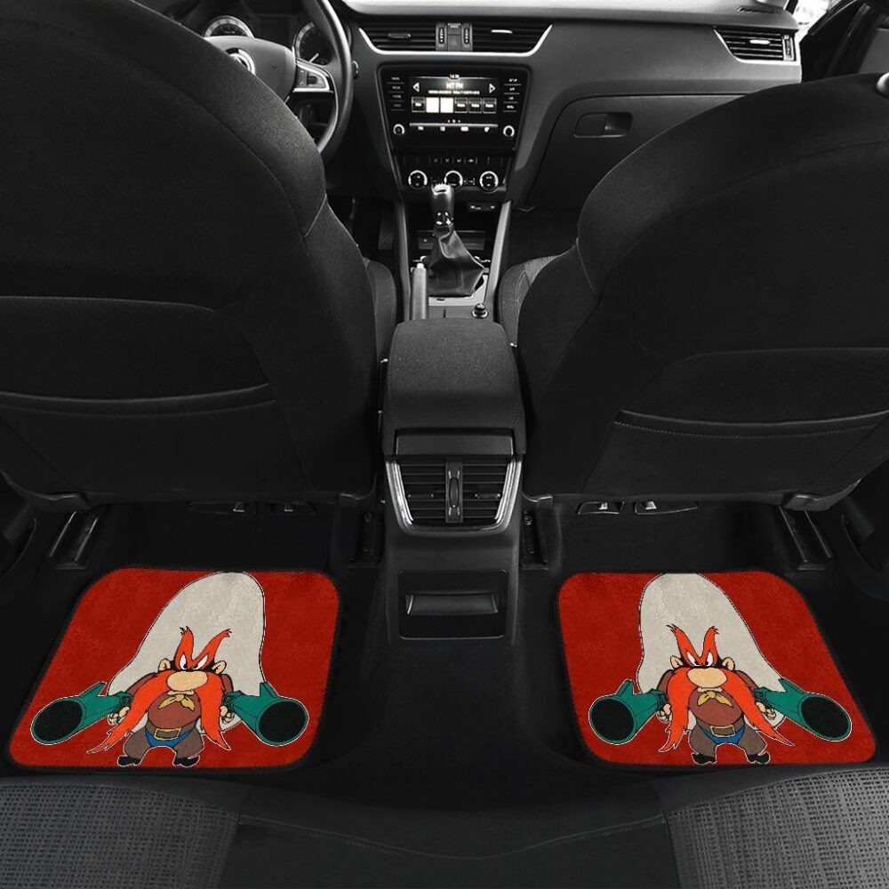 Looney Tunes Car Floor Mats World Of Mayhem Yosemite Guns Back Off