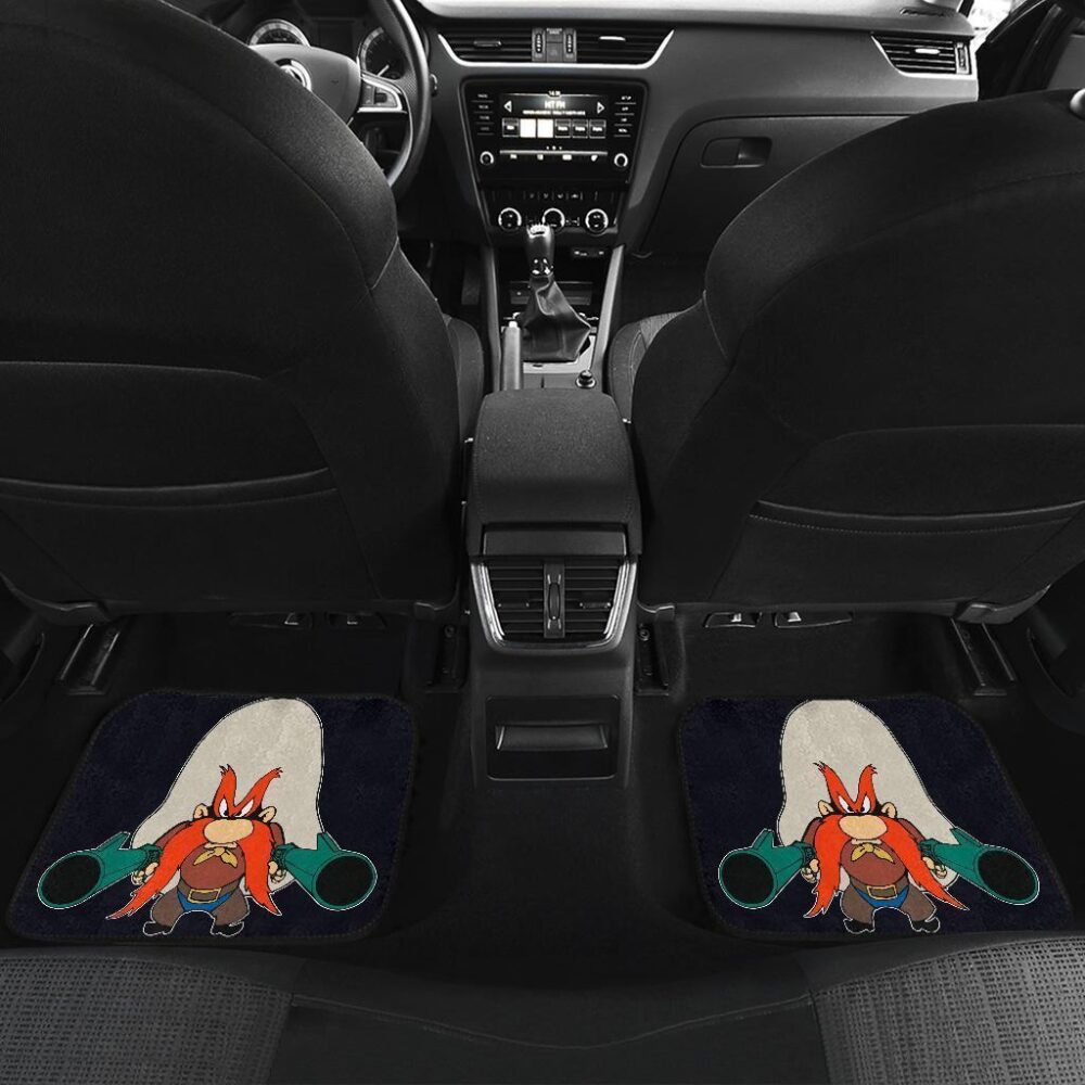 Looney Tunes Car Floor Mats World Of Mayhem Yosemite Guns Back Off