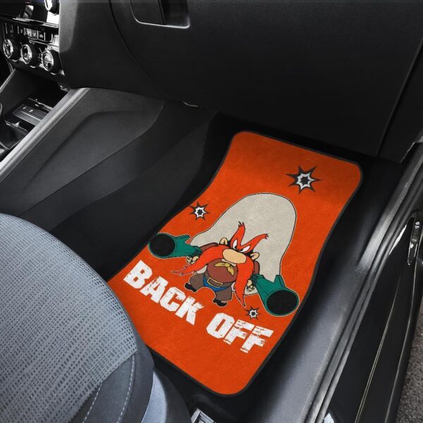 looney tunes car floor mats world of mayhem yosemite guns back off mcjk3