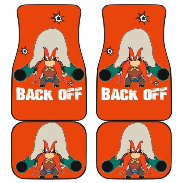 Looney Tunes Car Floor Mats World Of Mayhem Yosemite Guns Back Off