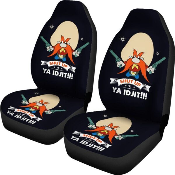 looney tunes car seat covers yosemite sam car seat cover looney shut up o3kxx