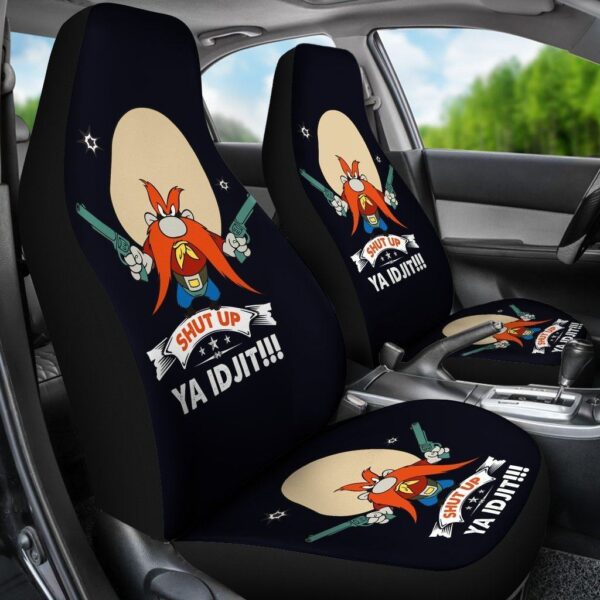 looney tunes car seat covers yosemite sam car seat cover looney shut up tezn6