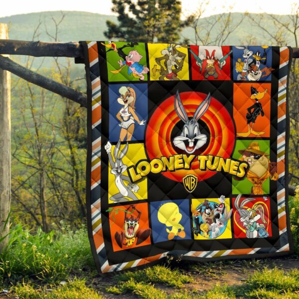 looney tunes quilt blanket cute gift idea for fan qb003 kfqtt