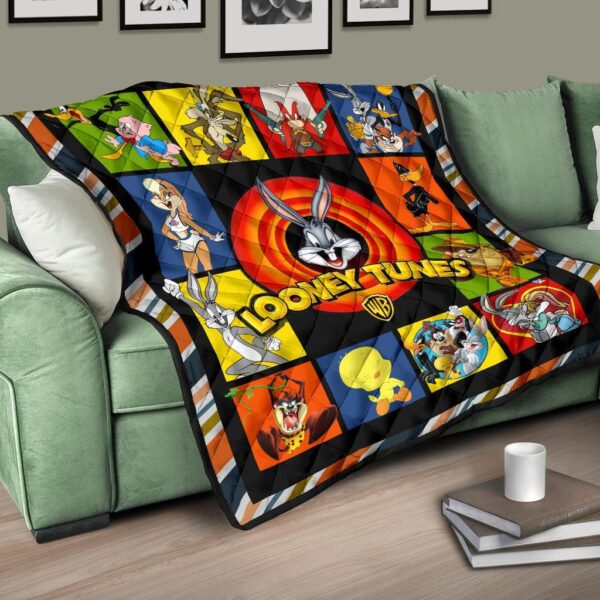 looney tunes quilt blanket cute gift idea for fan qb003 wlcr1