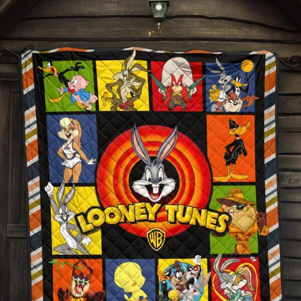 looney tunes quilt blanket cute gift idea for fan qb003 x9qtu