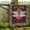 love divine dragonfly quilt blanket beautiful gift idea zachp