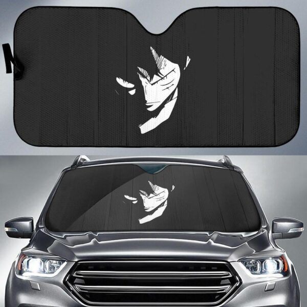 Luffy One Piece Anime Black Car Sun Shade Gift Ideas