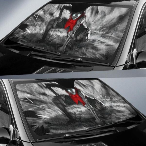 luffy one piece anime dark car sun shade gift ideas c31yi