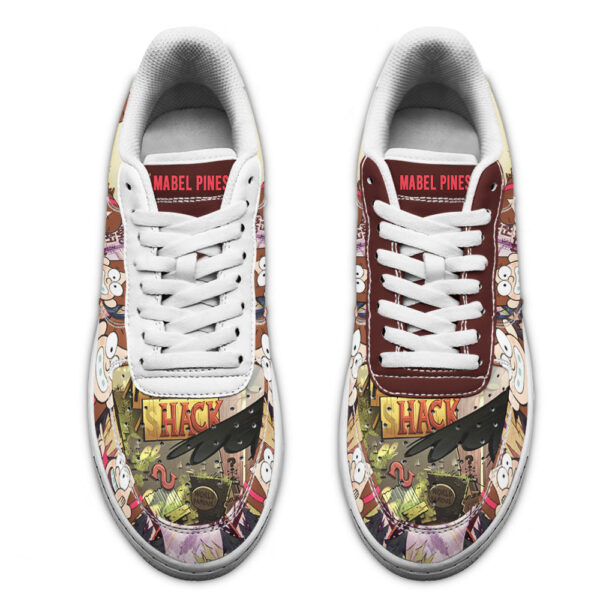 mabel pines gravity falls sneakers custom cartoon shoes gmhym