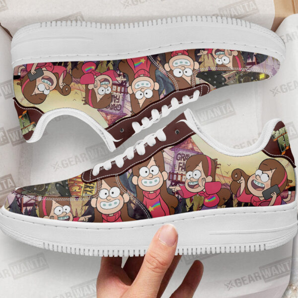mabel pines gravity falls sneakers custom cartoon shoes r6gio